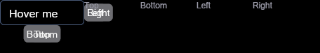 Tooltip showcase
